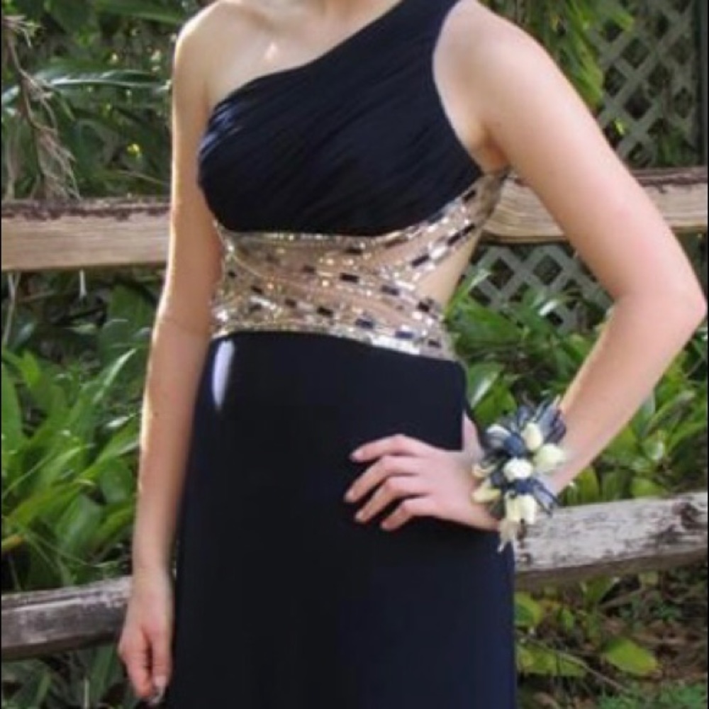 Navy Prom Dress